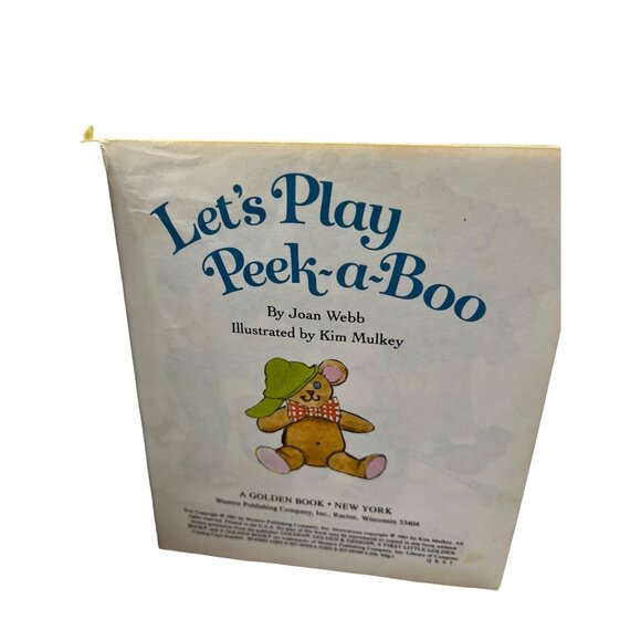 Let's Play Peek-A-Boo Children's Book By Joan Webb Illustrated By Kim Mulkey - Picture 3 of 4